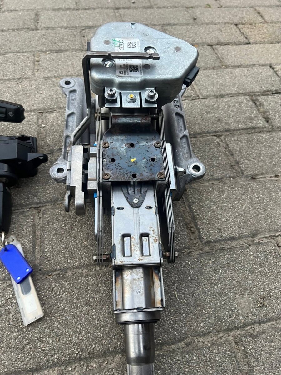 Audi a6c6 spínačka, zámok volantu, podvolant.krúžok✅ - 3