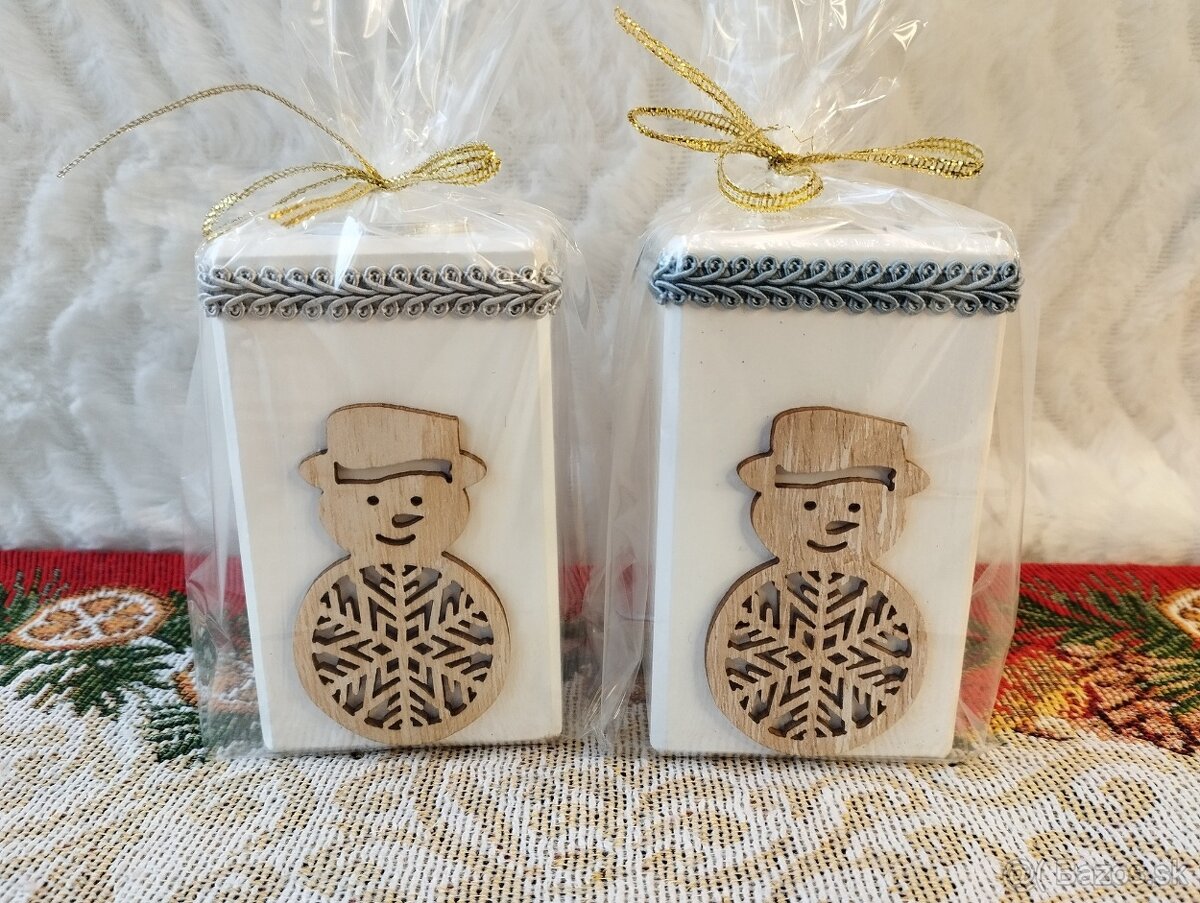 Drevený svietnik na čajovú sviečku - 3