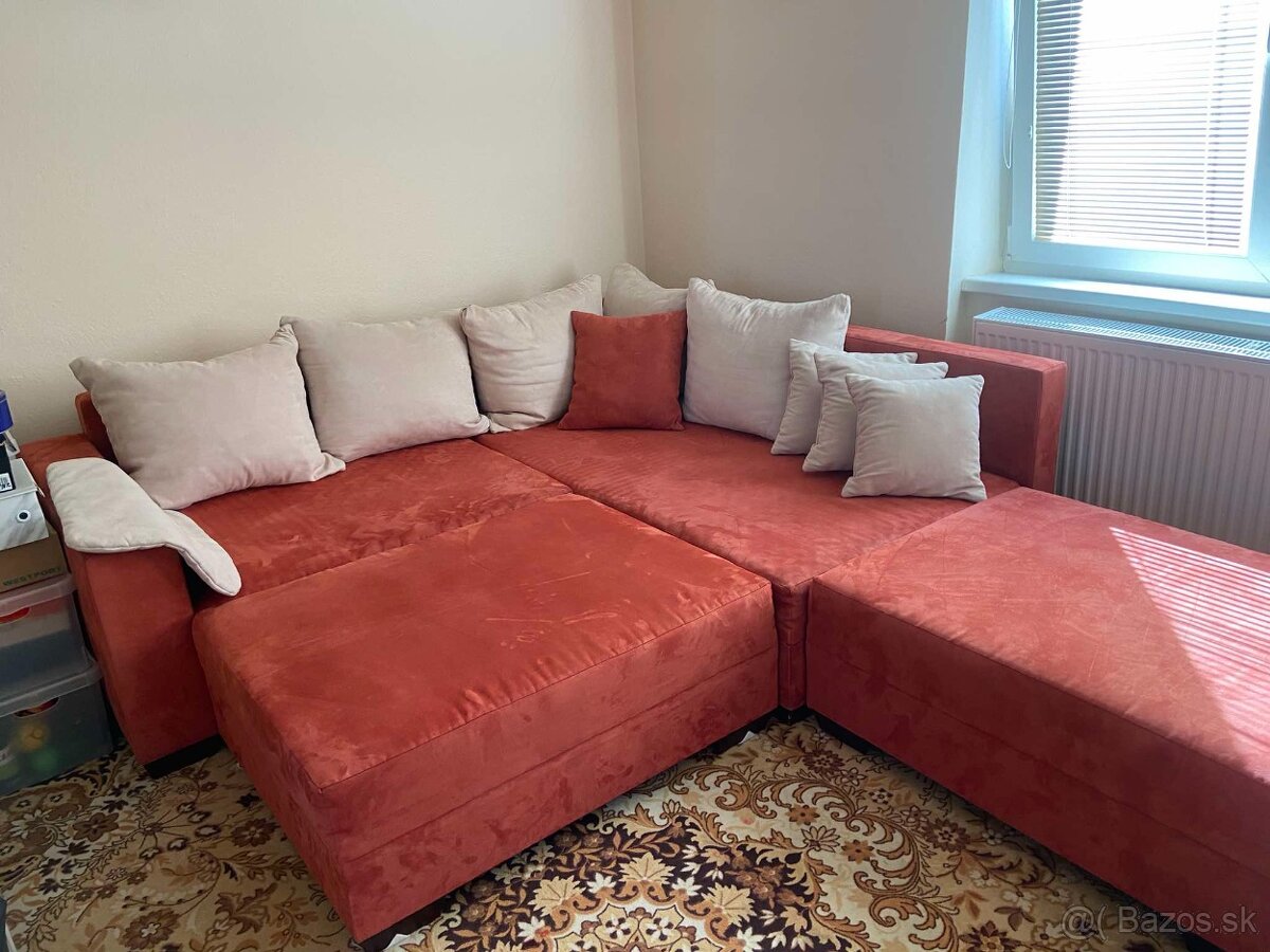 Rohová sedacia súprava - 3