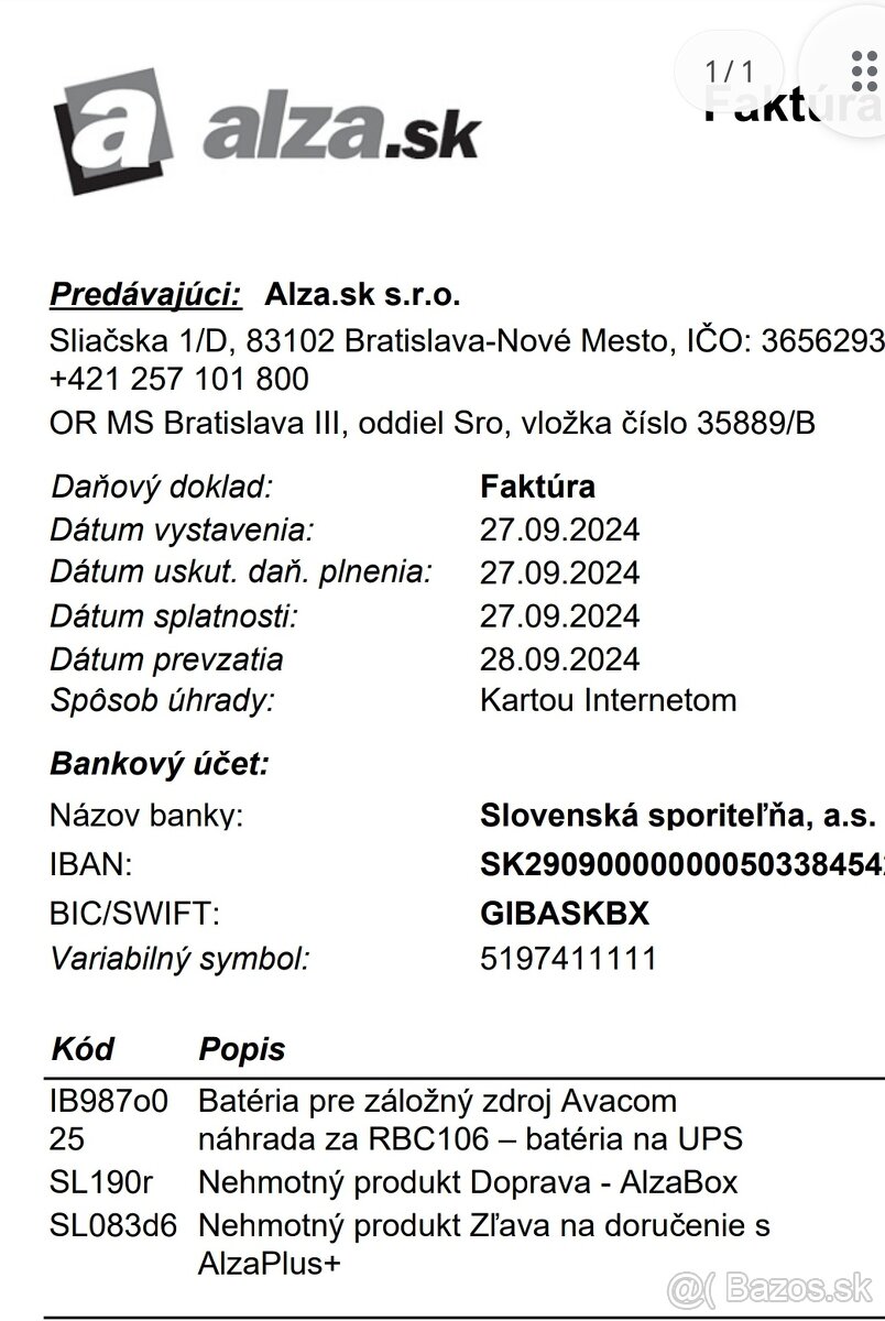 APC UPS ES-400 s novou bateriou - 3