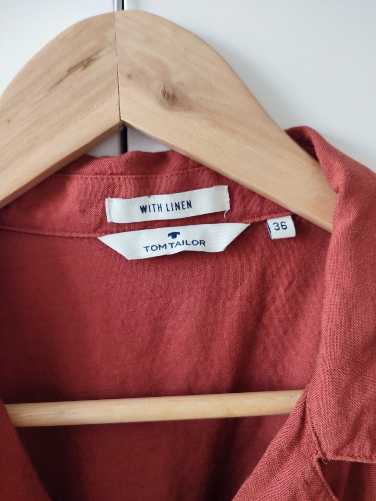 Ľanový krátky overal - 3