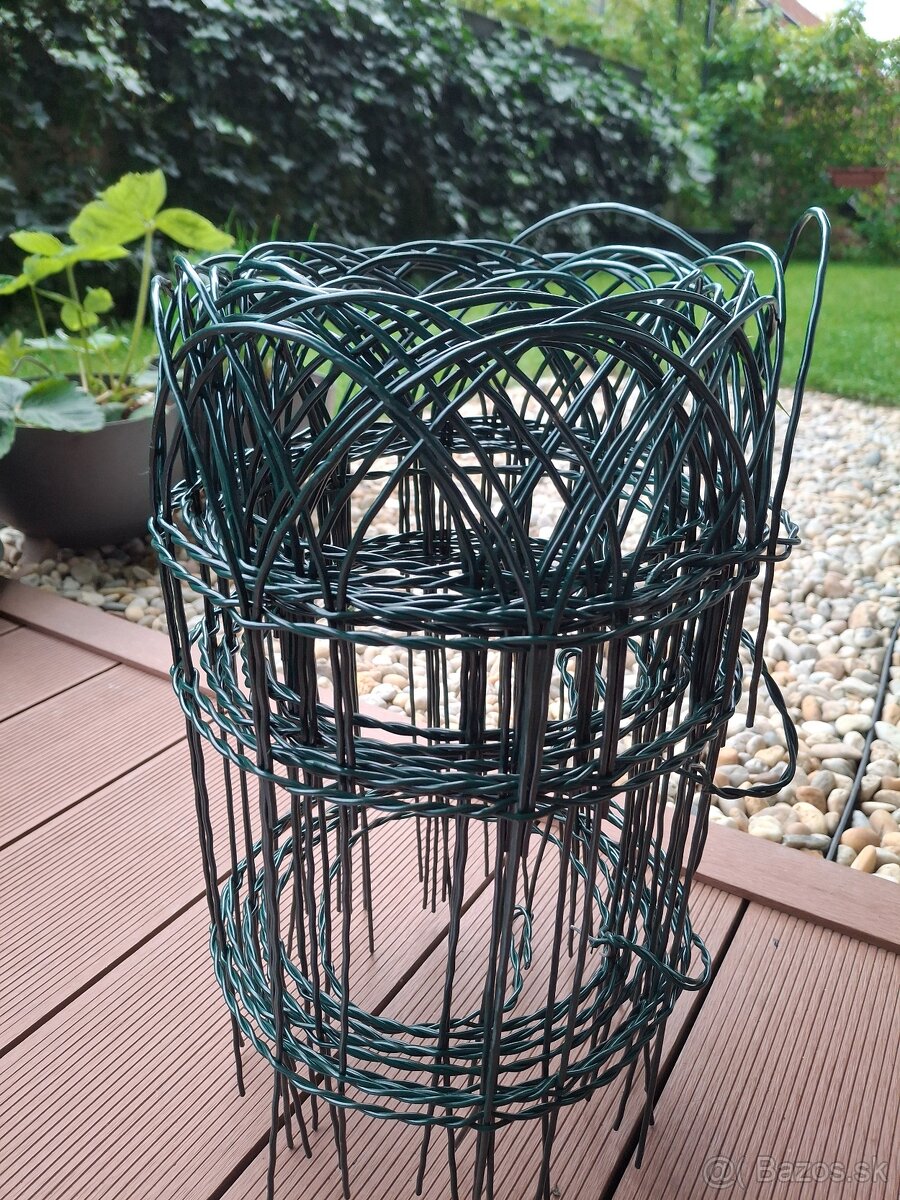 Okrasné záhradné pletivo - 5,5 m - 3