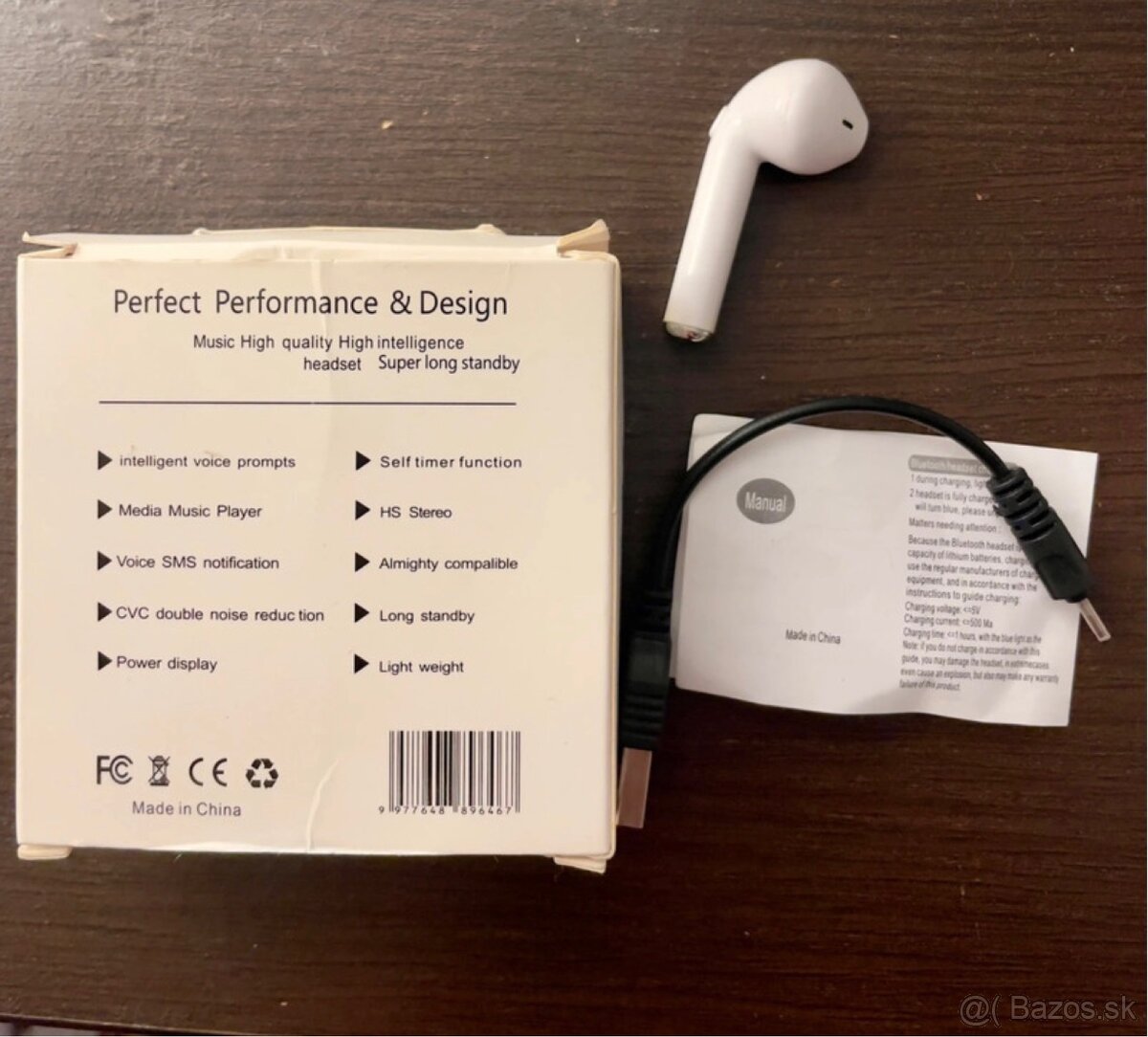 Bezdrôtové slúchadlo i7 Wireless (handsfree) - 3