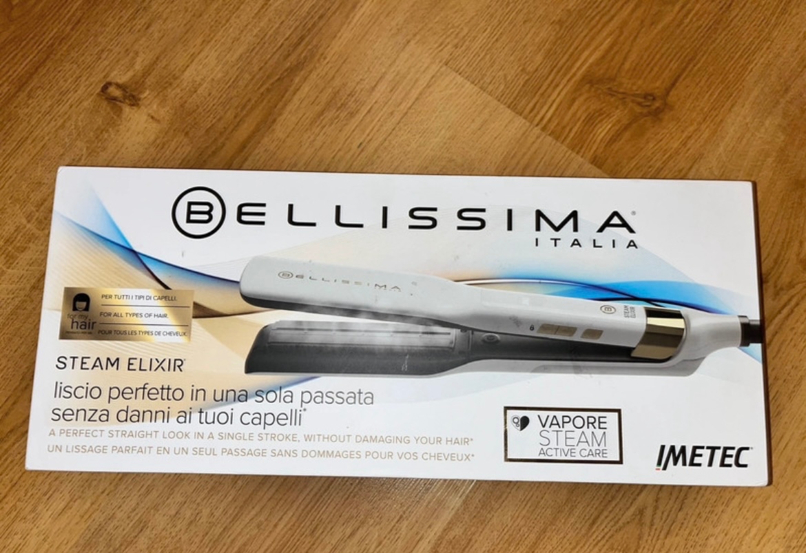 Parná žehlička na vlasy Bellissima - 3
