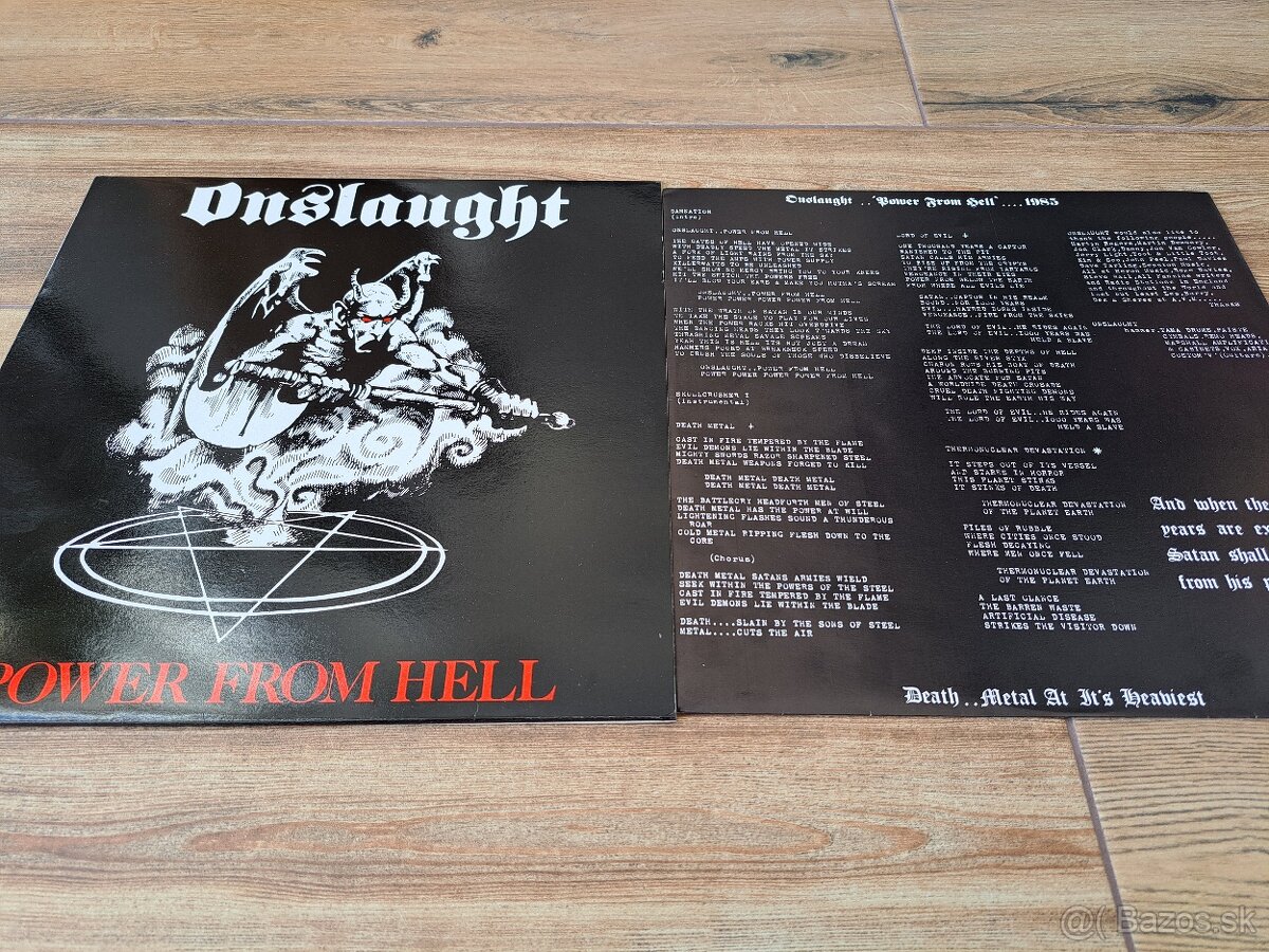 Lp ONSLAUGHT - Power from Hell - 3