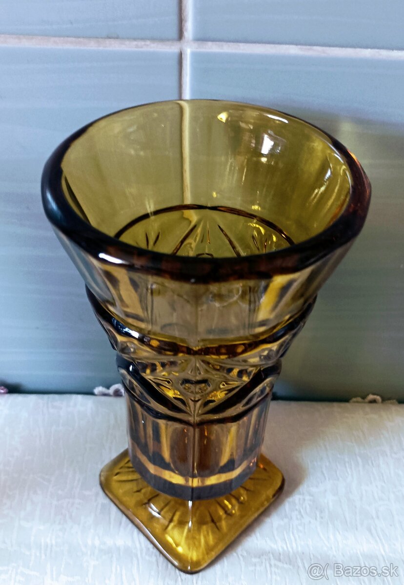 Retro sklenené vázy - 3