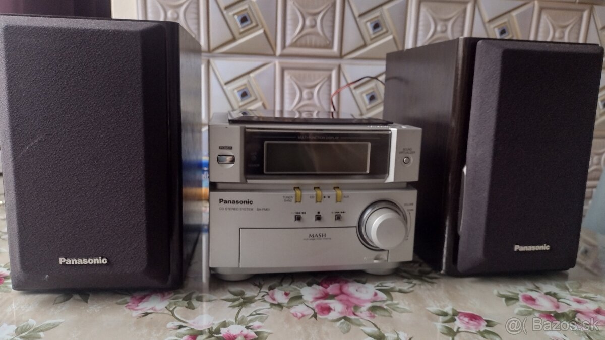 Predám Hi-fi systém Panasonic cena 70 . - 3