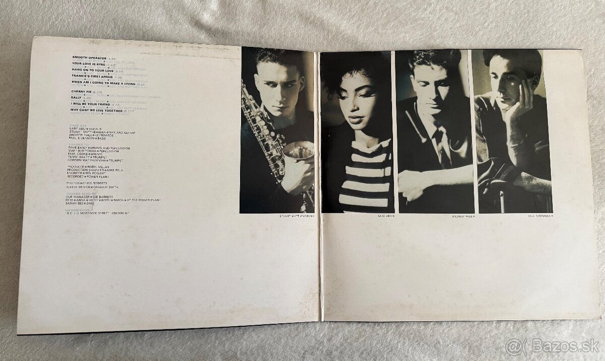 Sade – Diamond Life (LP vinyl, 1984) - 3