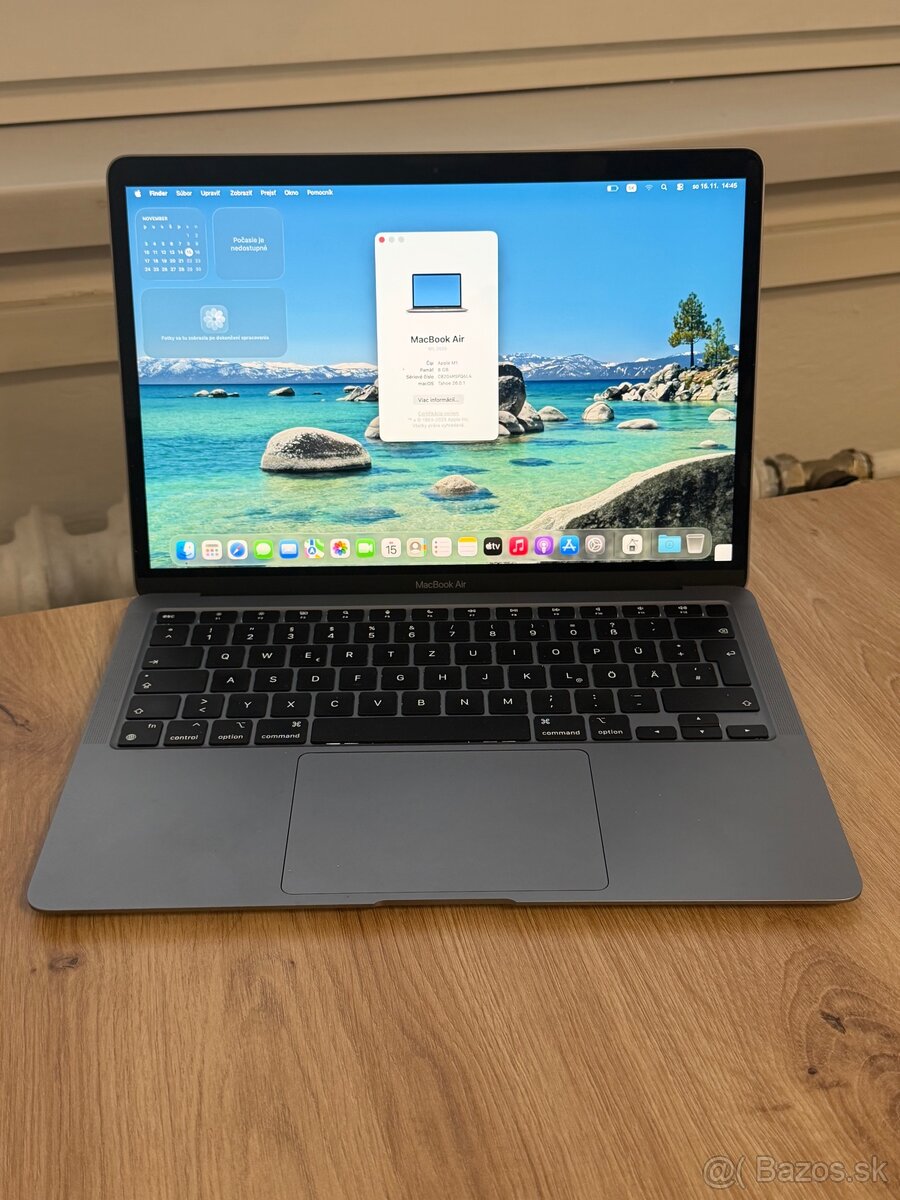 Dobrý deň Ponúkam na predaj MacBook Air M1 Space Gray 256GB - 3