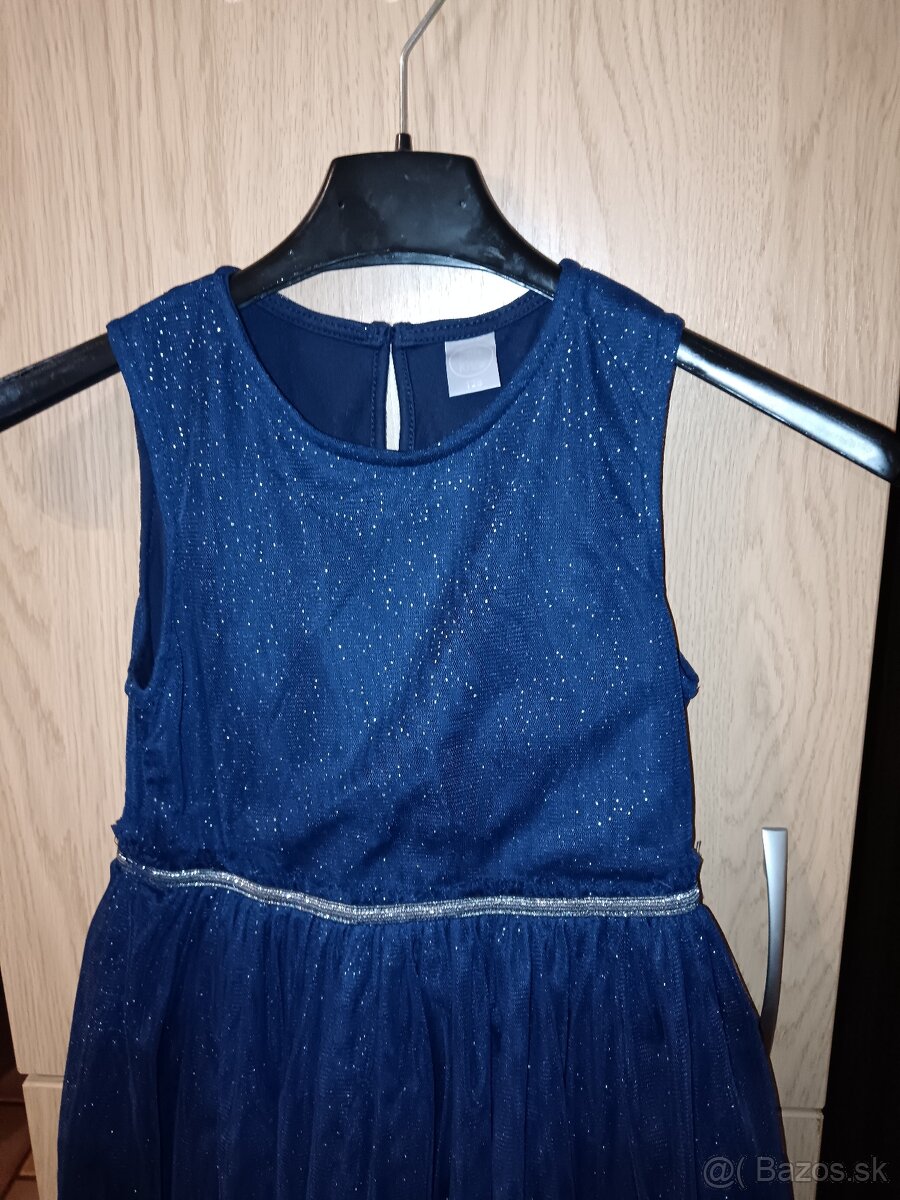 Šaty trblietavé 128 - 3