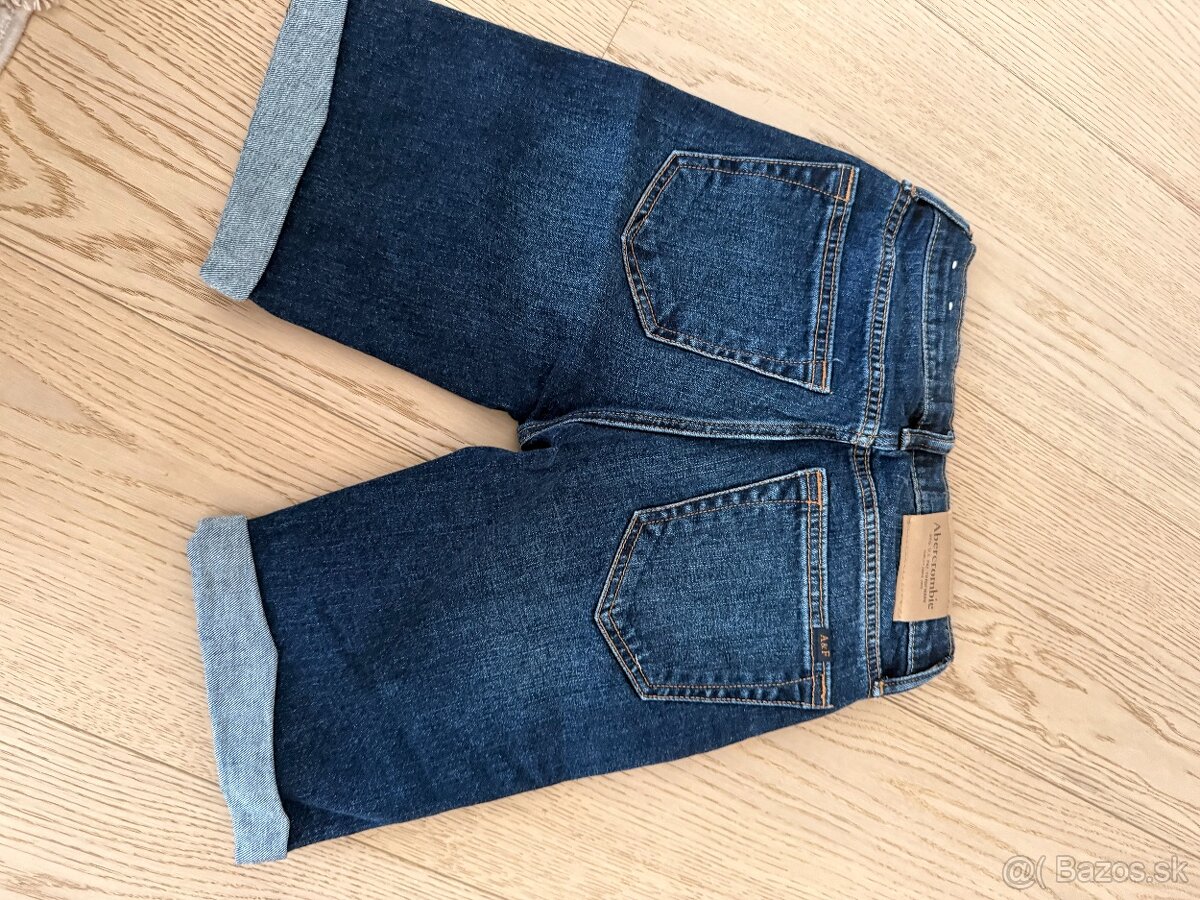 ABERCROMBIE &FITCH riflové kraťase chlapec veľ 140 9-10 roko - 3
