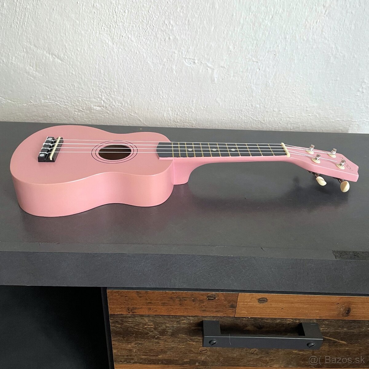 Predám ukulele set – ružové - 3