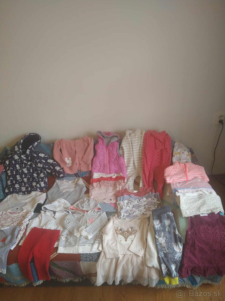 Balík oblečenia pre dievča 80-86 cm - 3