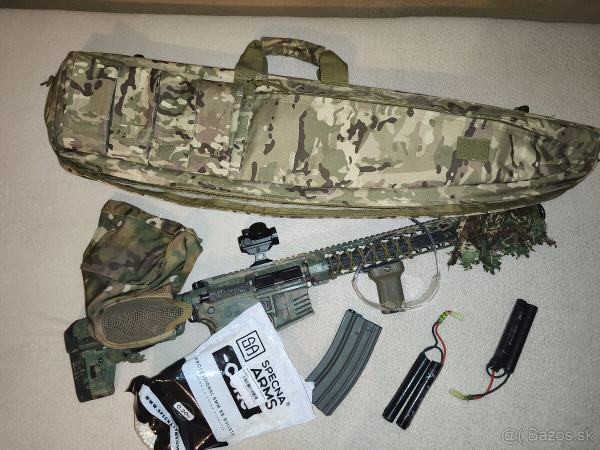 Predám airsoft M4 AEG (camo) - 3