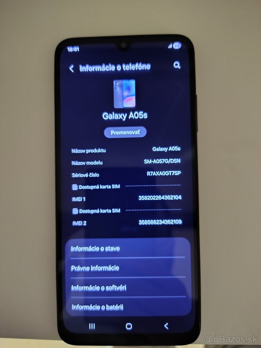 Predám Samsung Galaxy A05s - 3