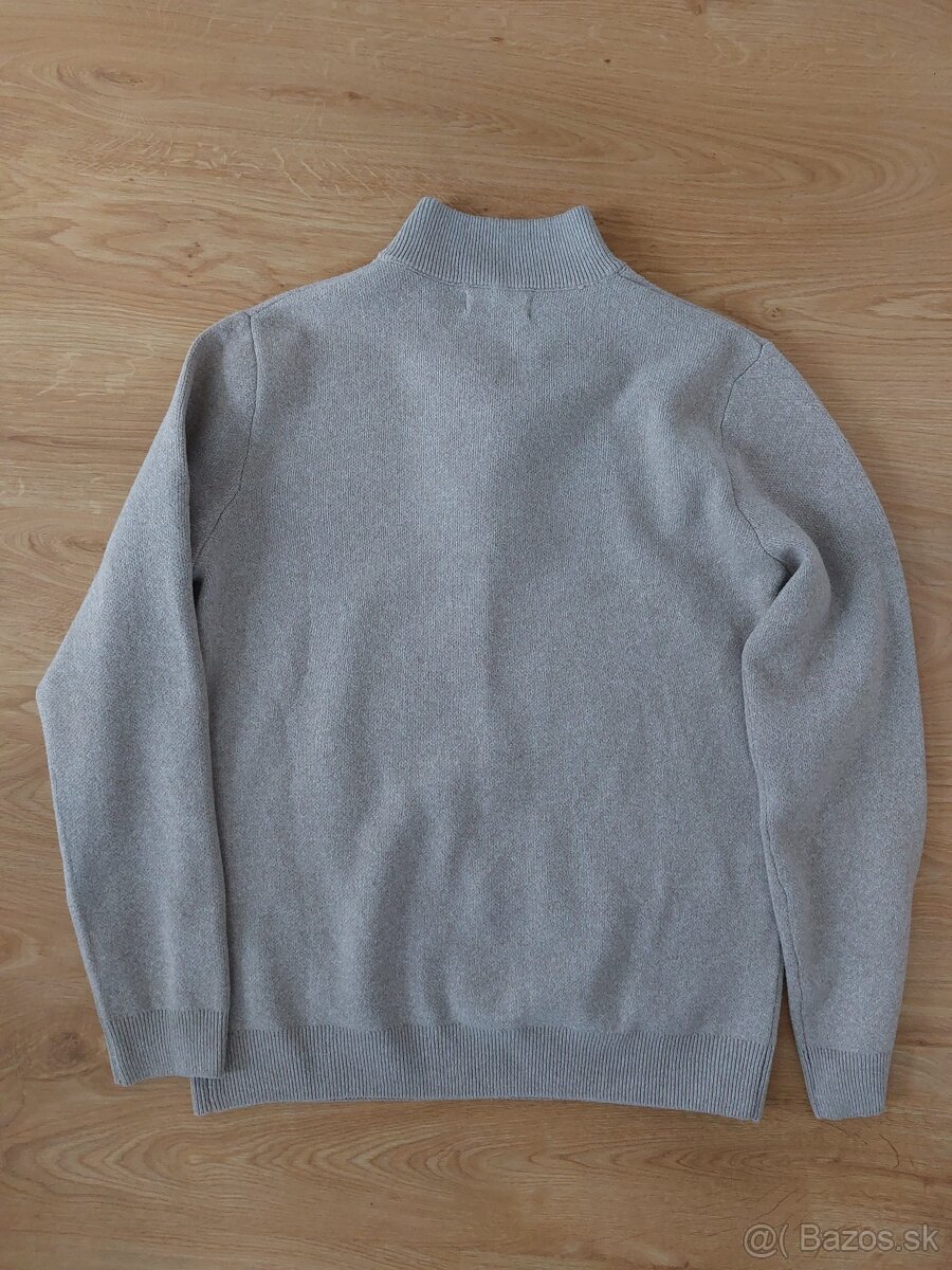 Pulóver s rolákom na zips Reserved M. - 3