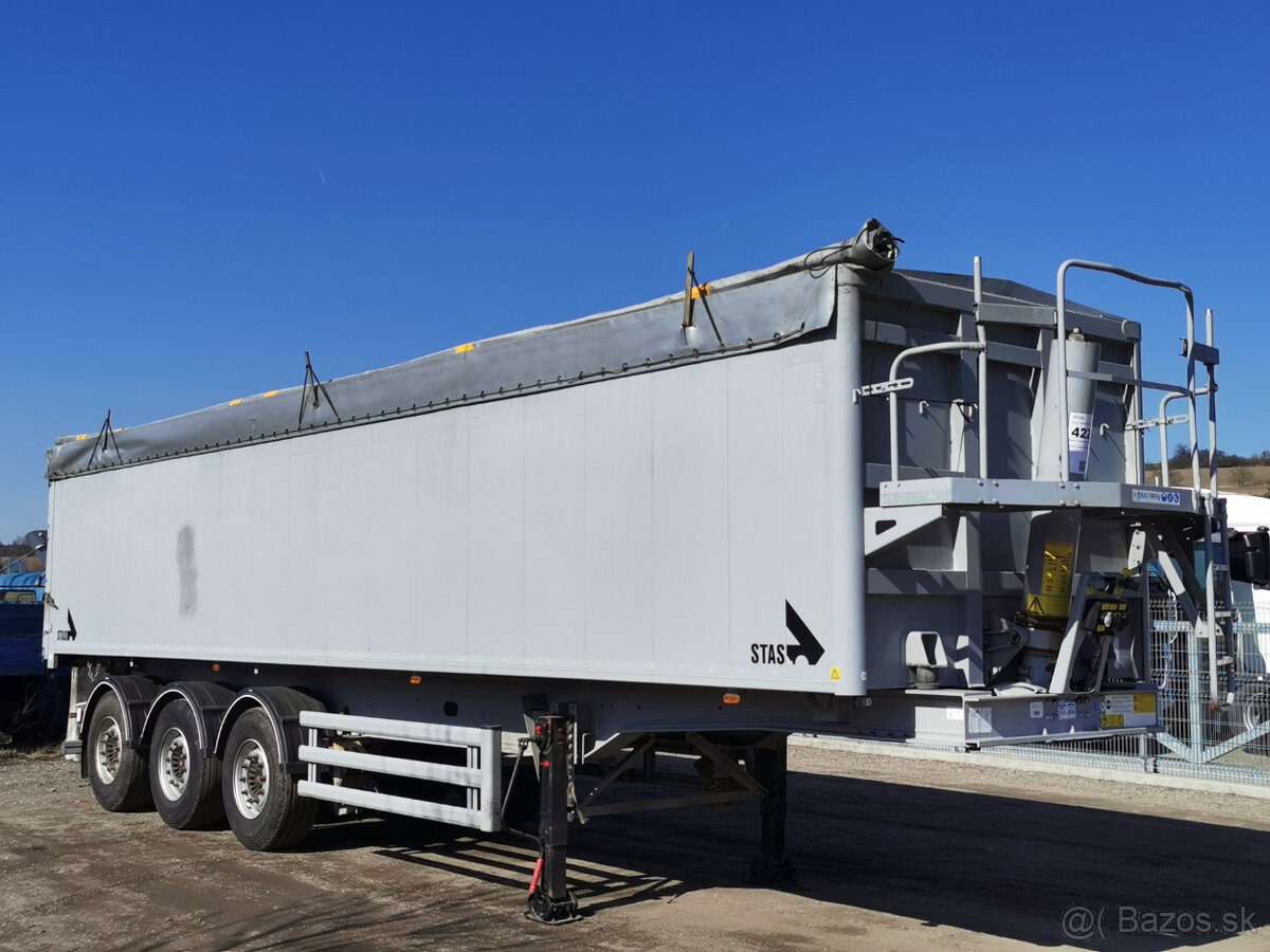Prodám sklápěčkový návěs STAS S300CX 50m3 - 3