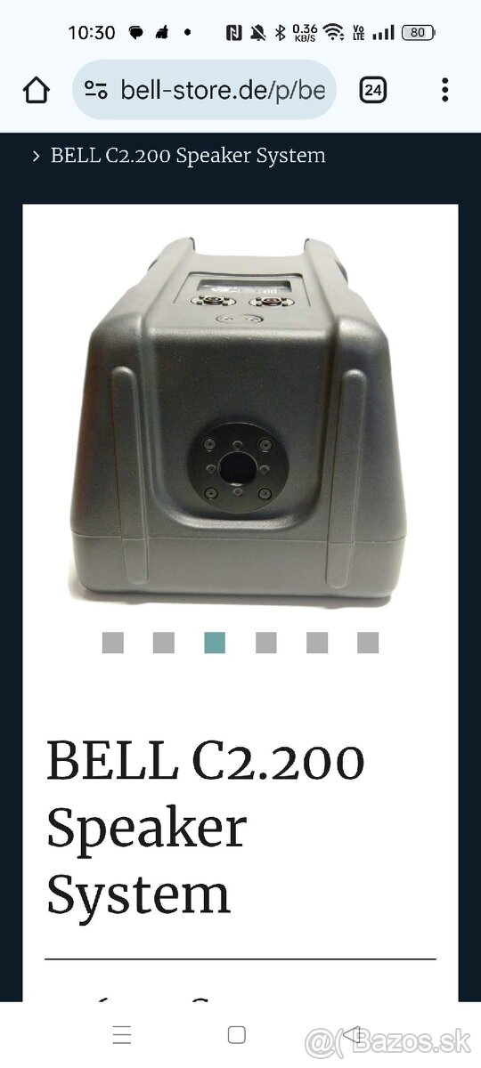 Predám BELL C2.200 Speaker System - 3