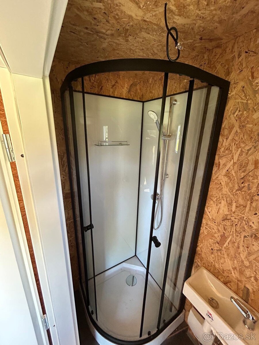 Drevodomček "tiny house" - chata, chalupa, rybárska chatka - 3