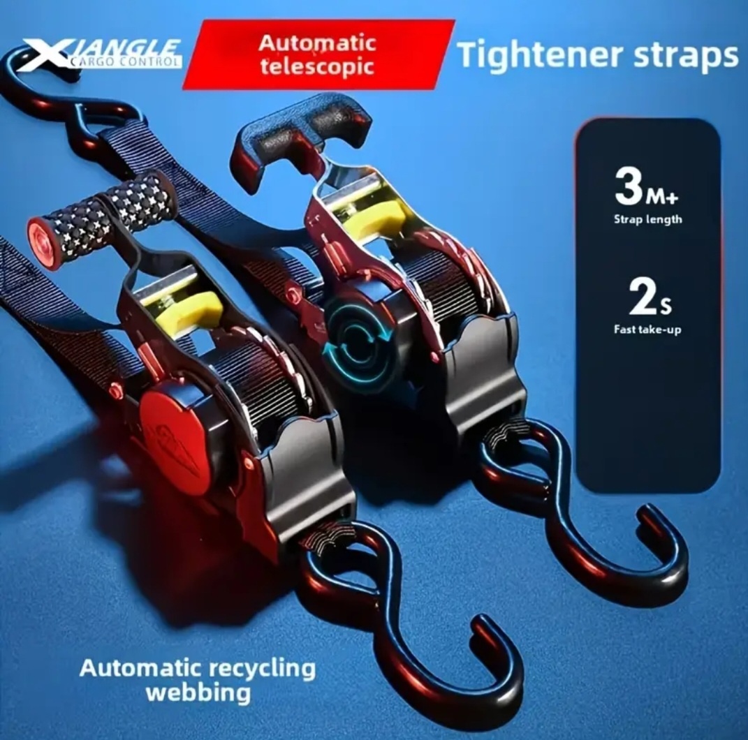 Automatické samonavíjacie gurtne / upínacie popruhy - 3