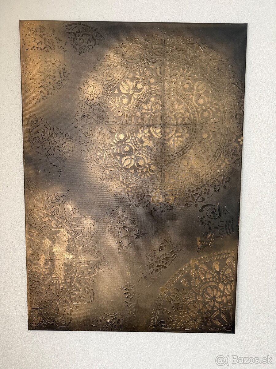 Predám originálny reliéfny obraz – mandala - 3