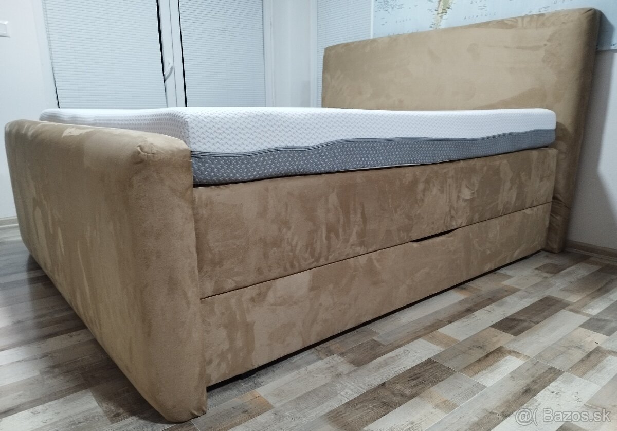 manzelska Boxspring postel 180x200x73 cm - 3