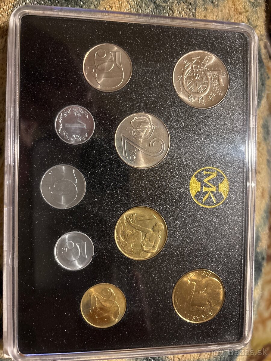 Sada československých mincí (1992) - 3