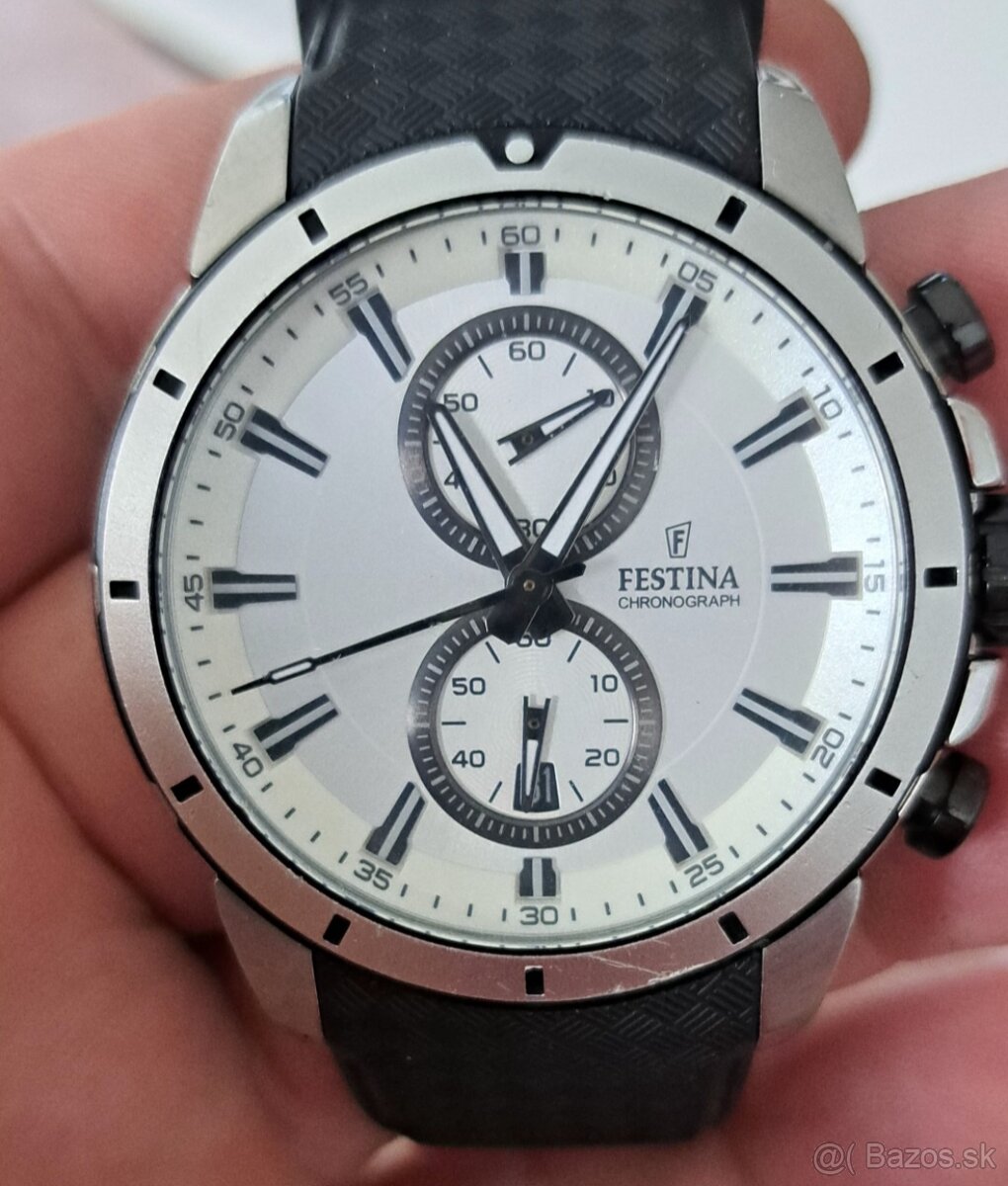 Festina chronograf hodinky - 3