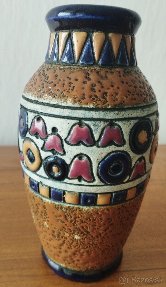 Starožitná keramická váza - AMPHORA - 3