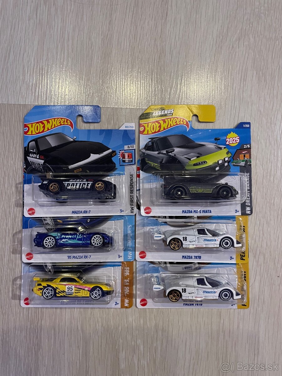 HotWheels Japonské autá - 3