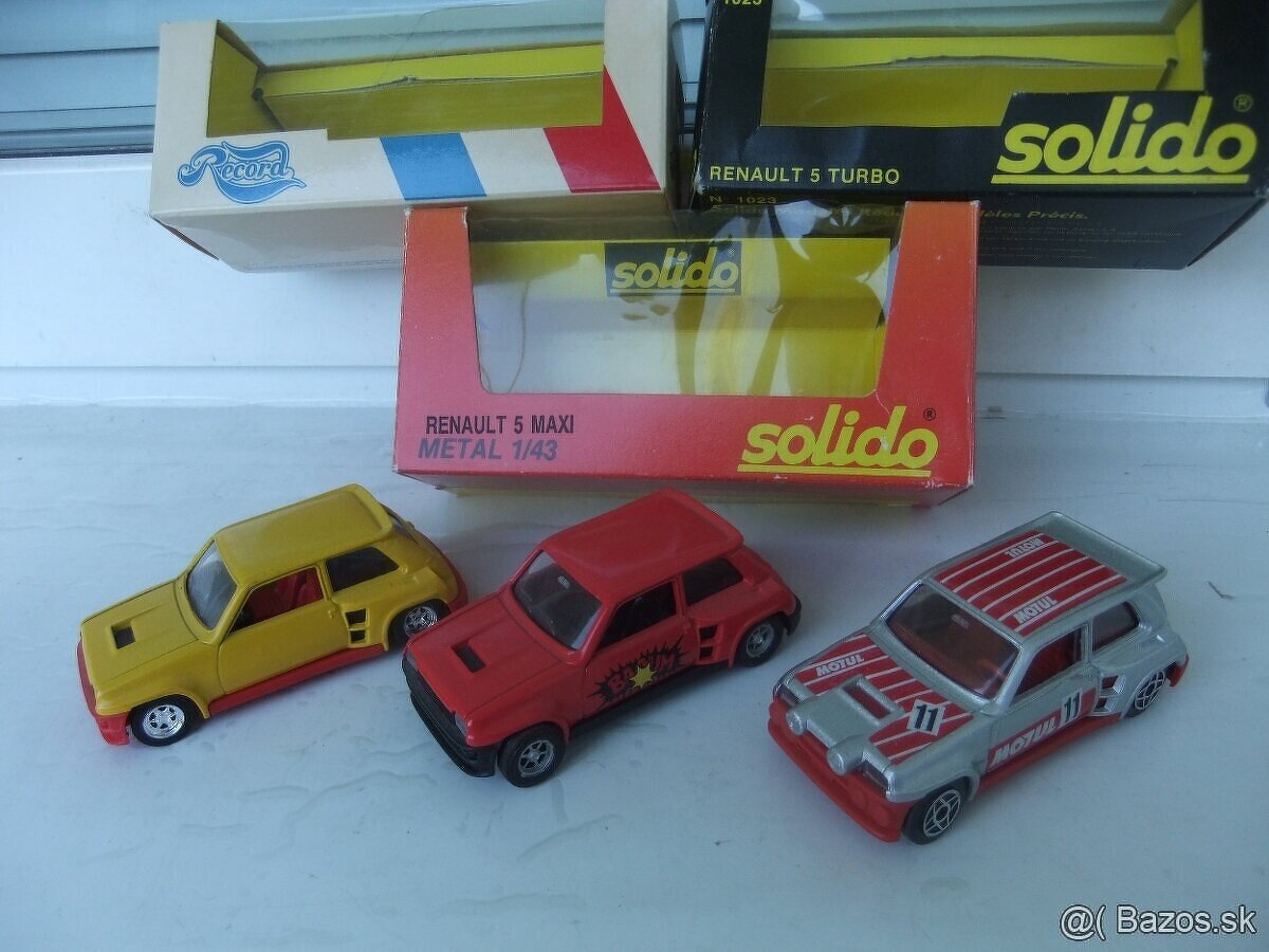 Predam od SOLIDO a PILEN RENAULT R5 1:43 - 3