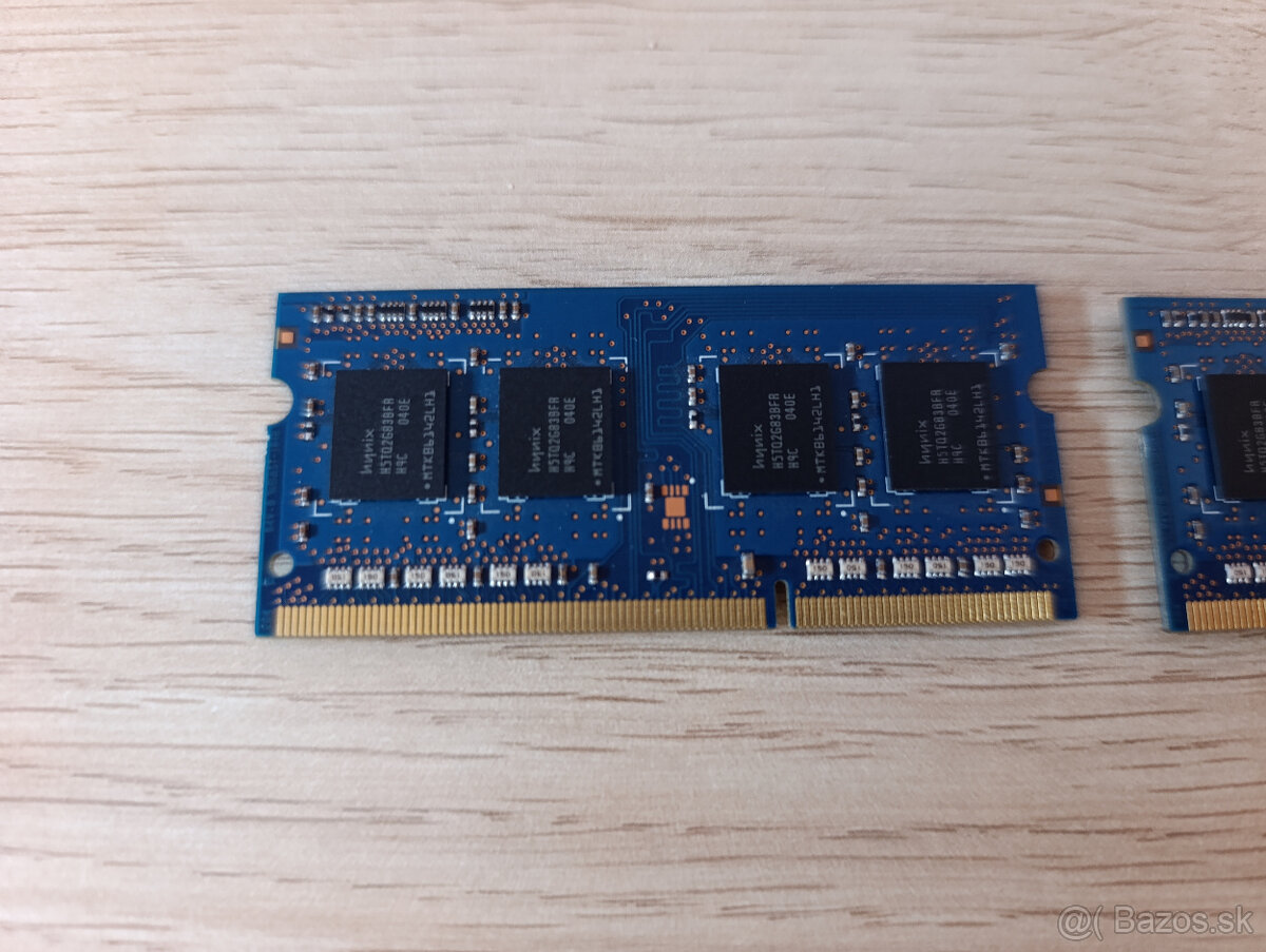 RAM pamäť Hynix DDR3 2GB (2 kusy) - 3