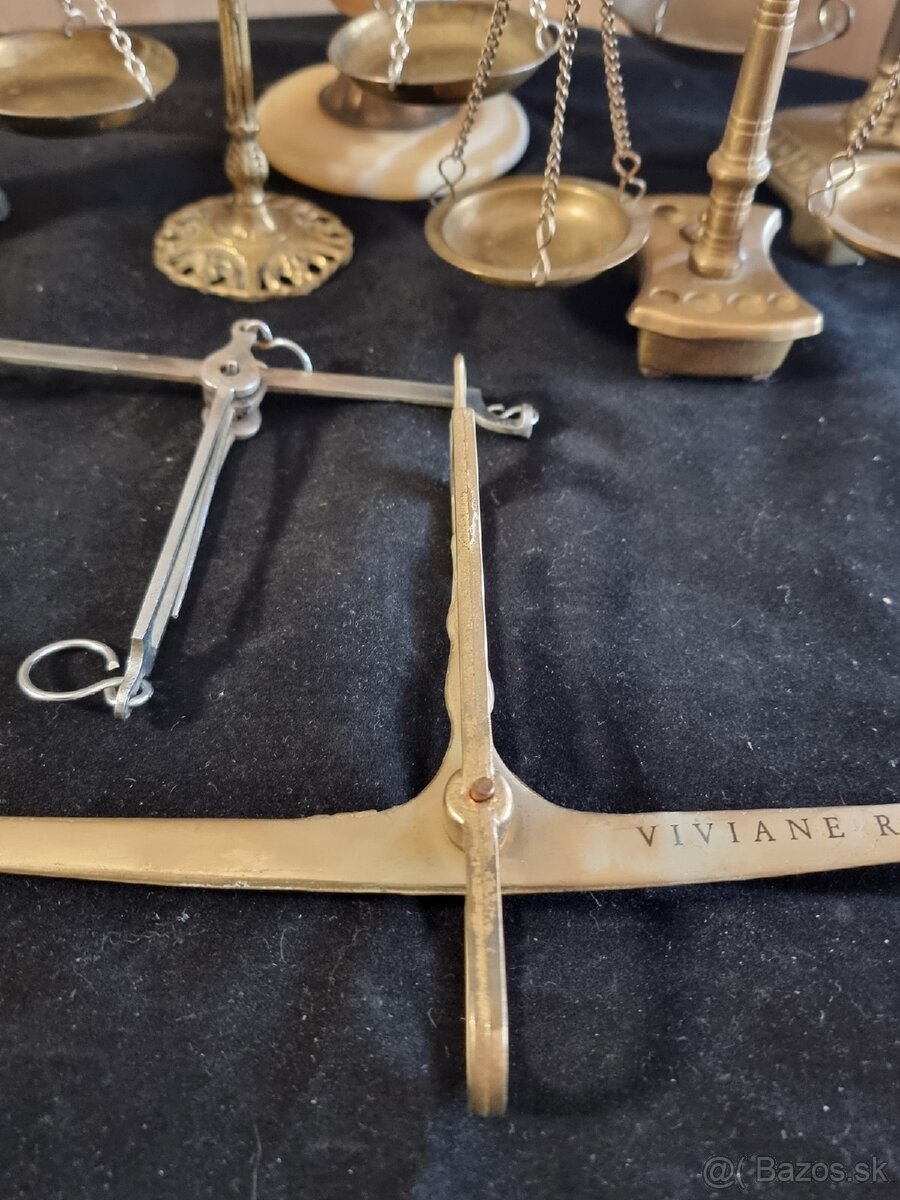 Predám mosadzné váhy - 3