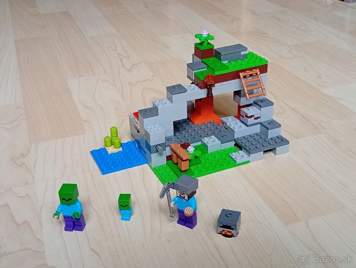 21141 LEGO MINECRAFT - Jaskyňa so zombie - 3