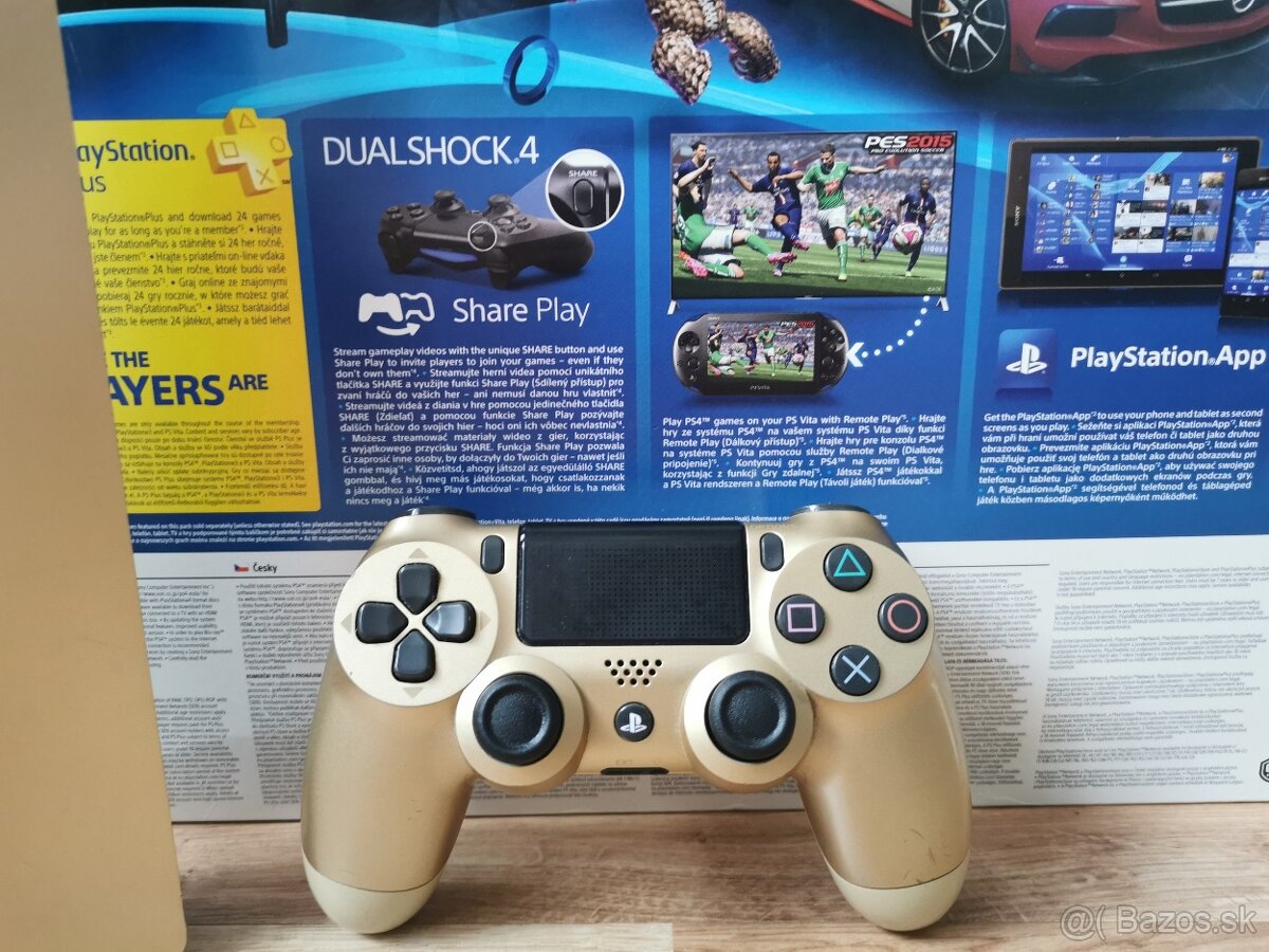 Ps4 Slim Gold Edition - 3