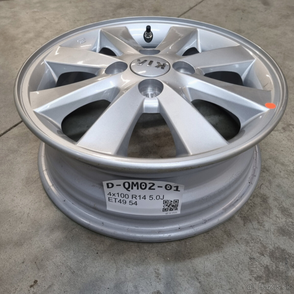 Hliníkové KIA disky 4x100 R14 5J ET49 - 3