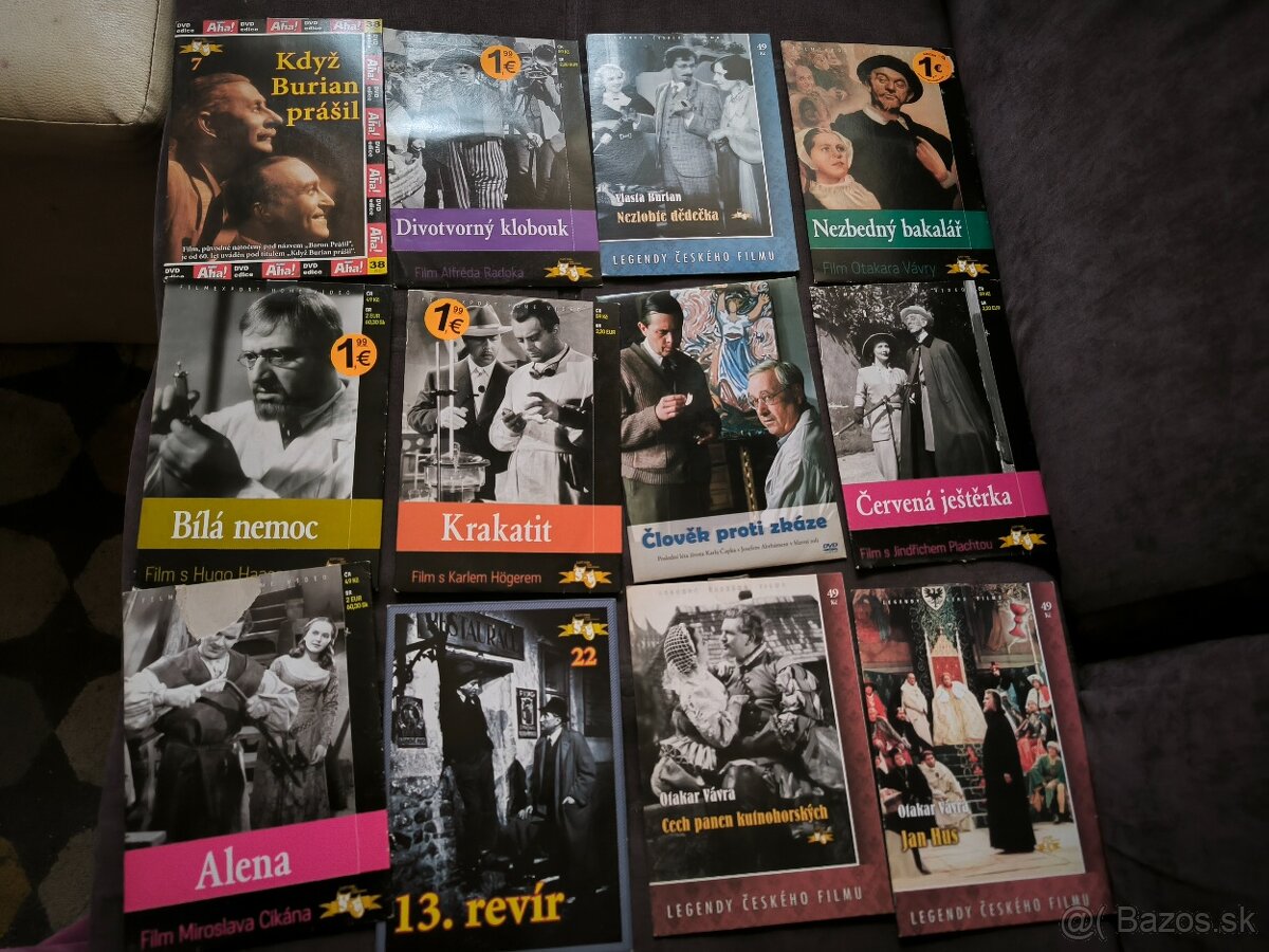 Veľká zbierka českých filmov na DVD - 3