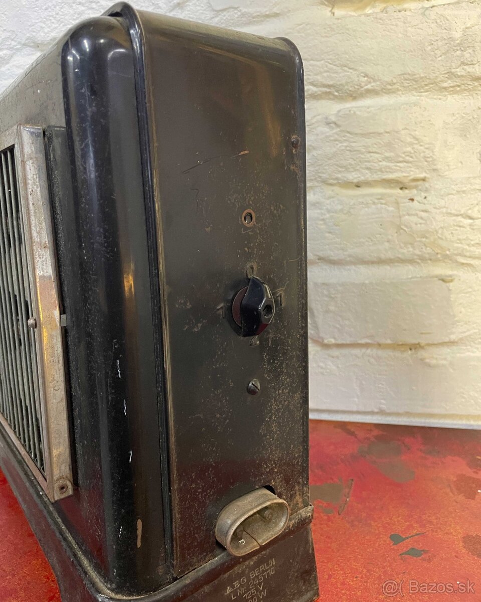 Starý elektrický ohrievač - 3