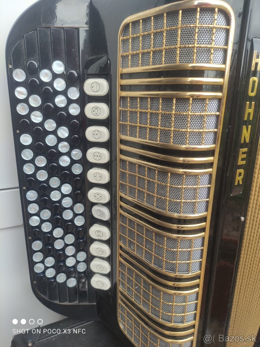 Hohner Maestro IV 120 basový - 3