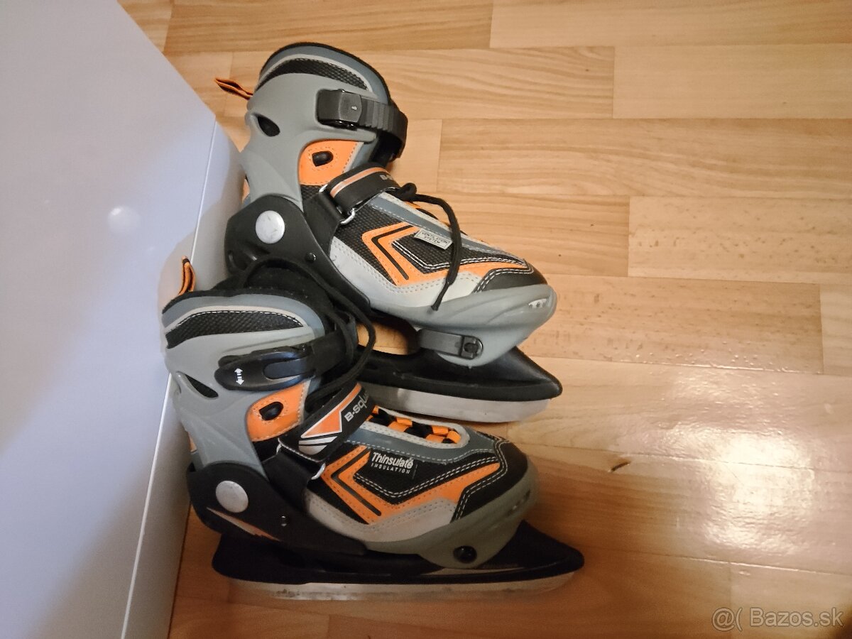 Zimné ľadové korčule nastavitelné číslo 34-36 B-SQUARE- 30 € - 3