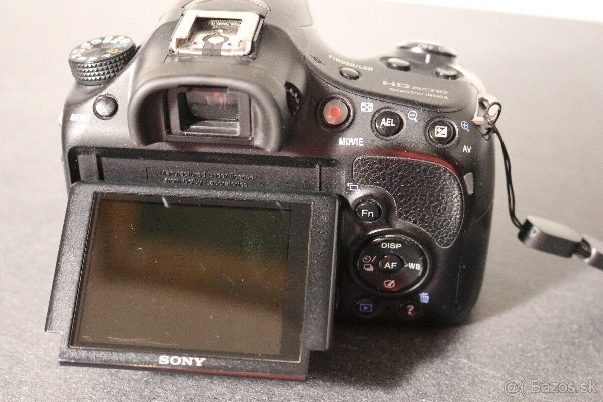 Sony A58 - telo - 3