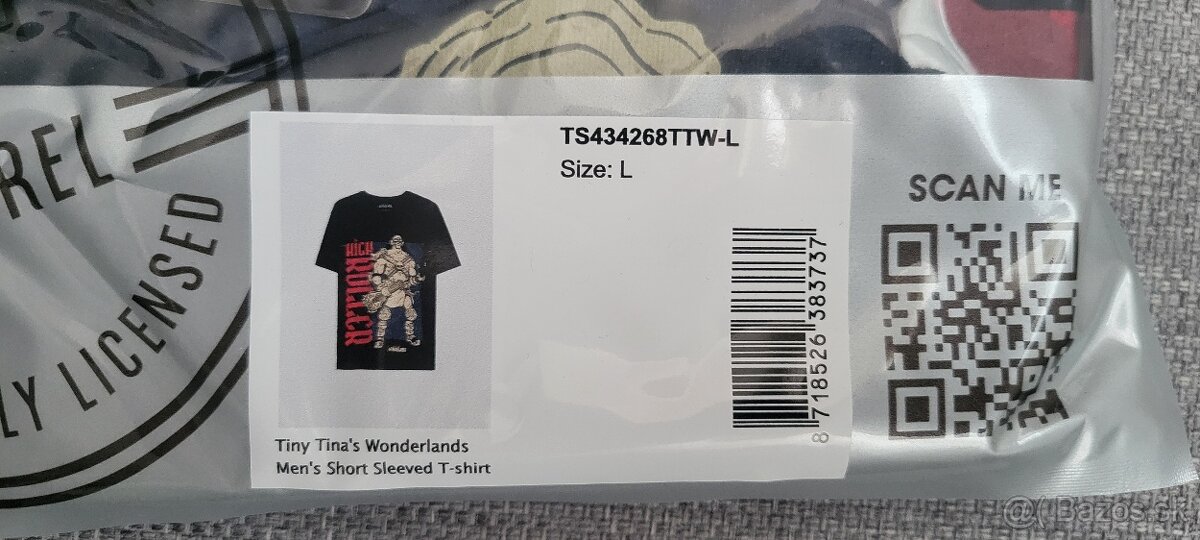 Predam tricko Tiny Tinas Wonderlands - Mr. Torgue L - 3