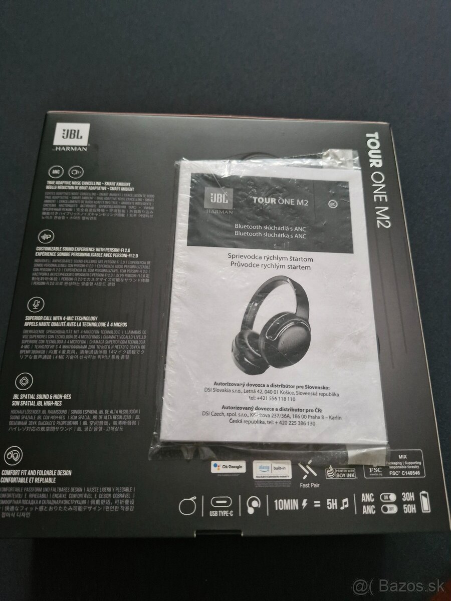 JBL Tour One M2 čierne NEROZBALENE - 3