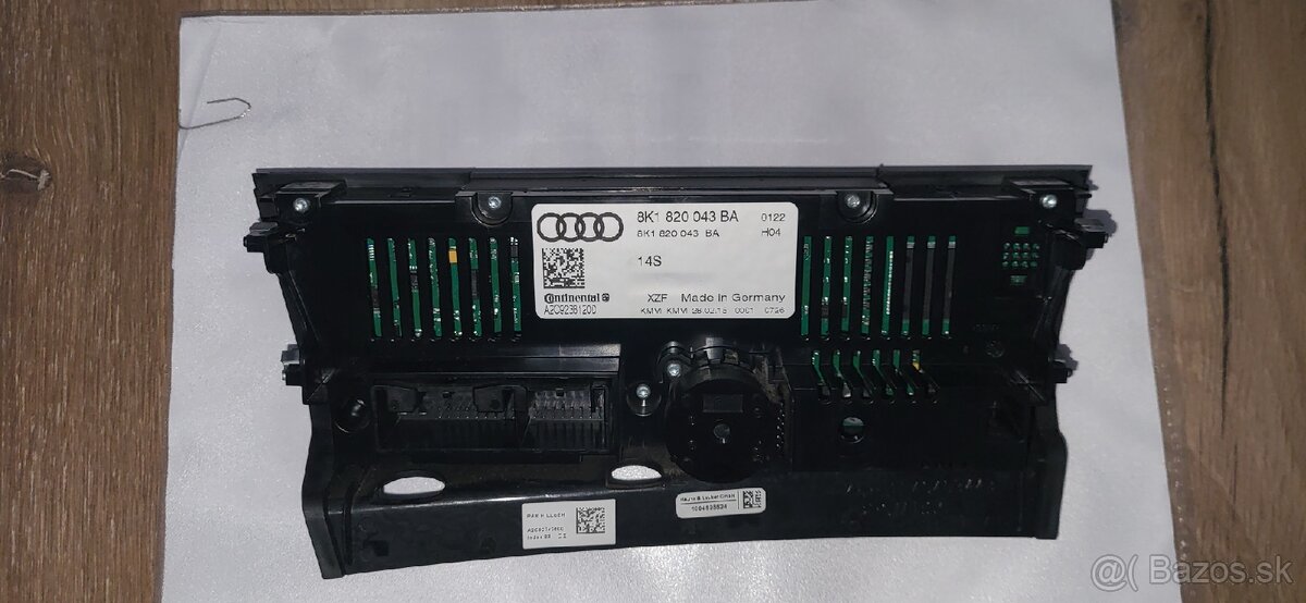 Klimatronik panel klimatizácie Audi A4 A5 B8.5 facelift - 3