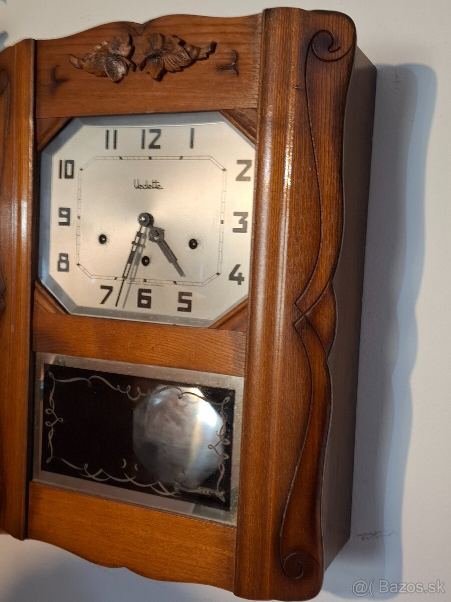 Predám funkčné štvrťbicie hodiny VEDETTE Westminsterská melo - 3