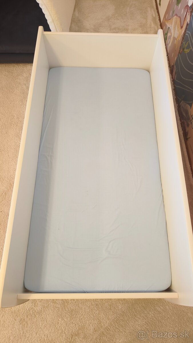 Postieľka s motívom Hasiči - 140 cm x 70 cm - 3