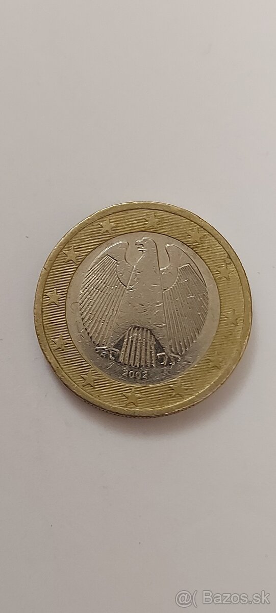 1-eurová minca z roku 2002 A - 3