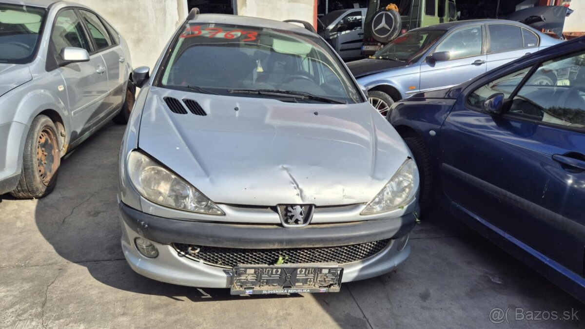 Peugeot 206 SW 1,4HDI 50kw kód motora: 8HZ - 3
