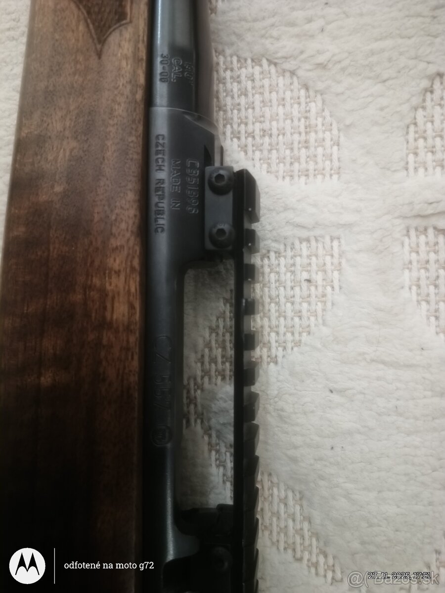 guľovnica CZ 557 cal.30-06 - 3
