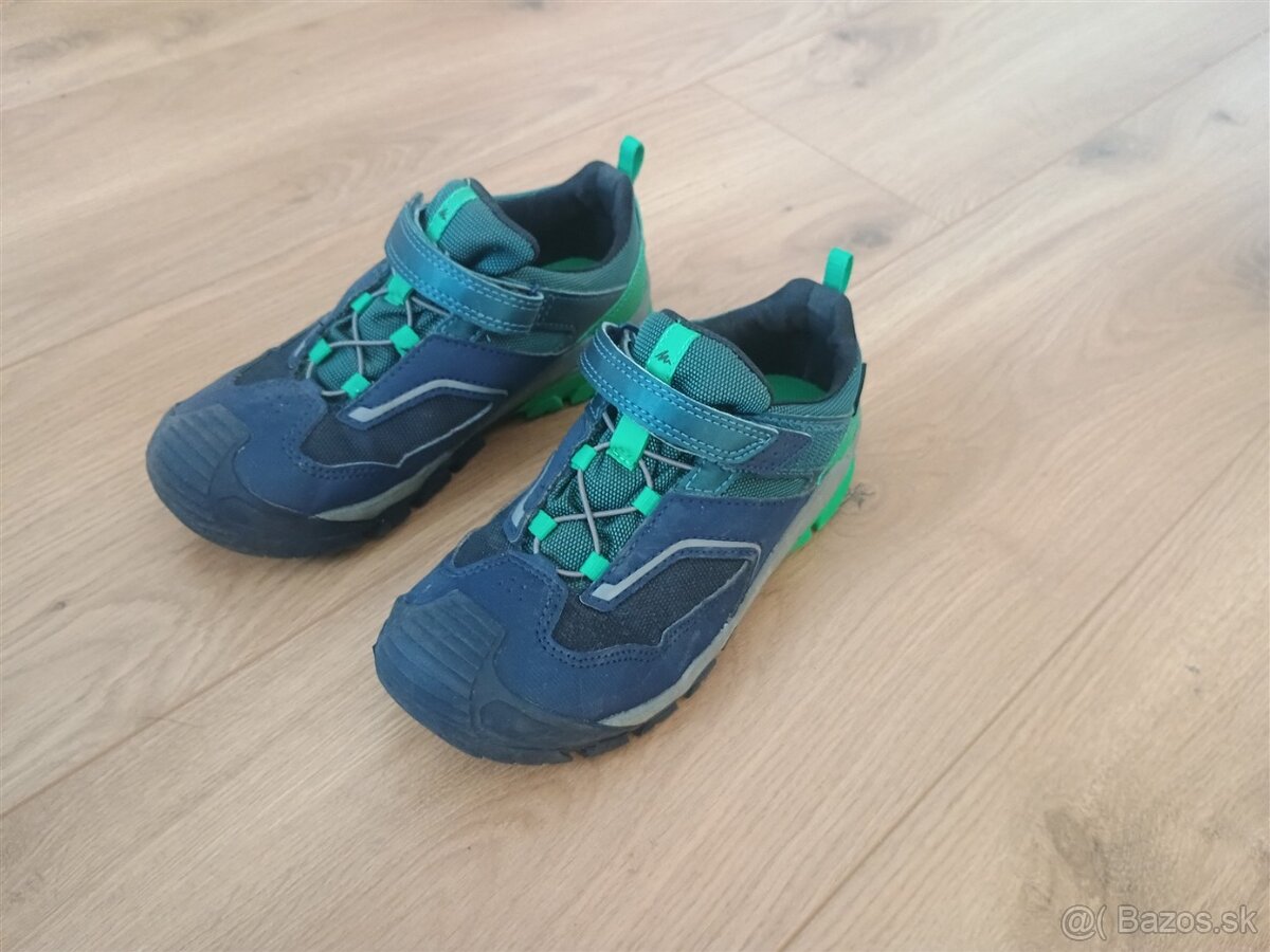 Turistické topánky Quechua crossrock č. 34 - 3